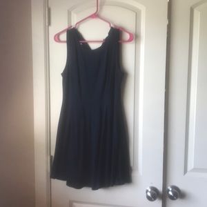 Navy blue dress